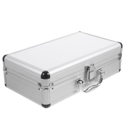 Portable Aluminum Alloy Toolbox Customizable Outdoor Travel Flight Case Home Storage Luggage Organizer Safety Box OEM Supported