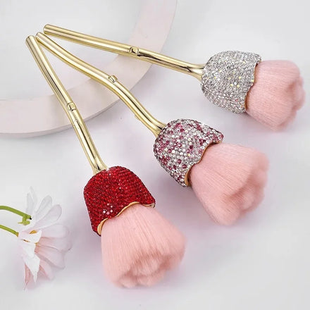 High-quality Sparkling Diamond Luxury Makeup and Nail Art Soft Non-shedding Dust-free Brush Makeup Brush