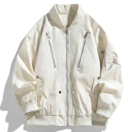New Arrival Spring Autumn Men's Jacket Casual Male Windbreaker Zipper Coat Fashion Stand Collar Baseball Jacket for Man