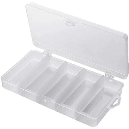 5 Grids Stackable Table Organizer Solid Plastic Desktop Storage Box Container
