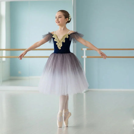 Children's Ballet Tutu Skirt Costumes White Swan Performance Clothing Dance Costume Leotards for Girls