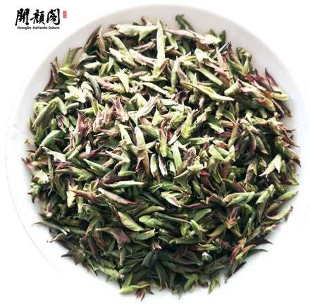 KAIYANGE Yunnan Pu'er DA XUE SHAN Ancient Tree Flower Bud Purple Bud Tea Camellia ZI YA CHA BAO Rich Sweet Nectar Scented Tea