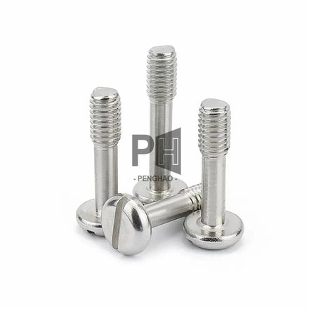 304 Stainless Steel Pan Head Slotted Lock Screw M2 M3 M4 M5 M8 Anti Loose Non Take Out Hand Thumb Slot Captvie Screw