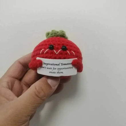 Handmade Woolen Crochet Doll Cute New Design Big Butt Active Positive Energy Featuring Stress Relief Potatoes Novelty Gifts