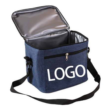 Custom Logo Cheap Lunch Cooler Tote Bag Hot and Cold Oxford Thermal Insulated Lunch Bag for Adults Outdoor Picnic