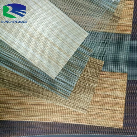 Wholesale Electric Motorized Double Layers Day Night Zebra Roller Blinds Shades Plain Fabric for Everyday Use on Windows