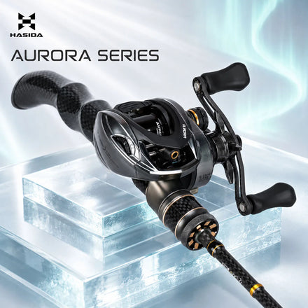 HASIDA Aurora AIR Combo 1.37m-1.82m 30T+T1100G for Carbon Spinning Casting Fishing Rod FAST Lake Bait Finesse System Stream