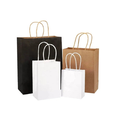 China Manufacture Customized Printed Flat Bottom Kraft Take Away Paper Bag