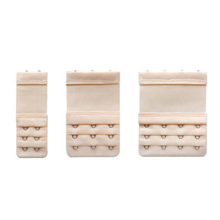 Sustainable Spandex Polyester Back Strap Extender Alloy Bra Hooks and Eyes Bra Accessories