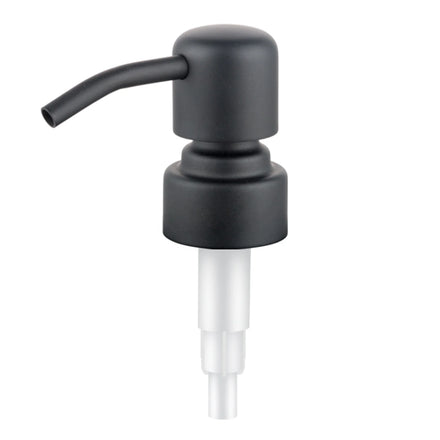 OEM Accept Bathroom Cosmetic Liquid Soap Stainless Steel 28Mm 24Mm Black Matte Soap Dispenser Liquid Pump Factory in China
