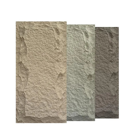 Pu Culture Stone 3d Decoration Pu Stone Wall Panel Background Wall Stone Skin Available Indoors and Outdoors