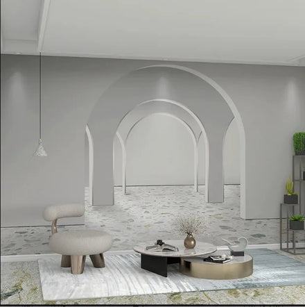 3D Arch Visual Extension Clothing Live Room Wallpaper Mural Bedroom Living Room Space Background Wall Wallpaper