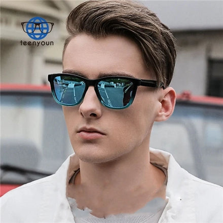 Teenyoun Classical Sports Uv400 Sunglasses Trendy Men's Polarized Sun Glasses Driving Square Sunglasses for Men 2024 Wholesale
