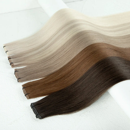 LeShine 24 Inch Double Drawn Genius Weft Human Hair Genius Weft Hair Extensions