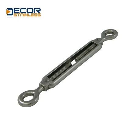 Wholesale 316/304 Customizable Stainless Steel Accessories Hardware Products Open Body Turnbuckle Eye&Eye