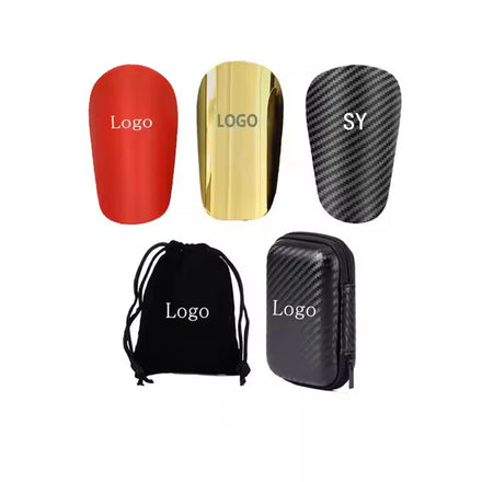 Wholesale Customized Portable Durable Plastic Soccer Sport Shinguard Mini Football Training Shin Protective Pad for Kid Adult