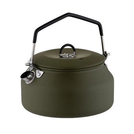 1L/1.5L Portable Food-Grade Outdoor Kettle 304 Stainless Steel Stove Cassette Gas Tea Capacity Outdoor Camping Kettle Light