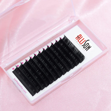 Lash Trays Wholesale 0.05 Cc 8-25mm New Velvet Matte Black 0.03 0.05 0.07 0.10 Cashmere Lashes Volume Eyelash Extension