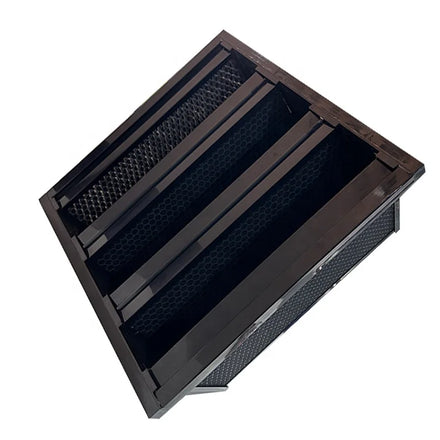 Factory OEM/ODM 5 V Shape HEPA Filter Hvac V Bank Honeycomb Activated Carbon Filter for Air Cleaning