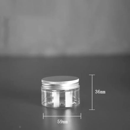 50ml Clear Plastic Jar for Cosmetic Lotion Cream Package 71*28mm 59*36mm Stock Jar