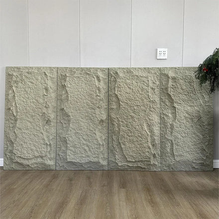 Pu Culture Stone 3d Decoration Pu Stone Wall Panel Available Indoors and Outdoors Background Wall Stone Skin