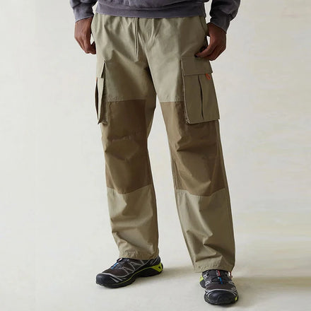 Men Overalls Tactical Workout Straight Trousers Outwear Casual Multi Pocket Ultra Baggy Cotton Men's Cargo Pants