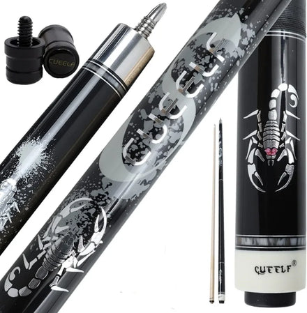For Canadian Maple Wood Professional Pool Cue with Stainless Steel Joint Center Joint 58 Inch Length Modern Design