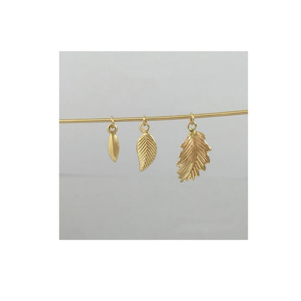 GP Wholesale Fashion 14K Gold Filled Leaf Charms for Jewelry Making Bracelet Necklace Accessories