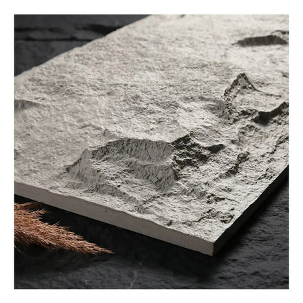 Available Indoors and Outdoors Pu Culture Stone 3d Decoration Pu Stone Wall Panel Artificial Cultural Stone