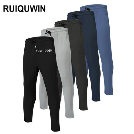 RUIQUWIN Custom Fitness Men Joggers Sport Running Trouser Breathable Sports Pants Workout Men Gym Exercise Pants
