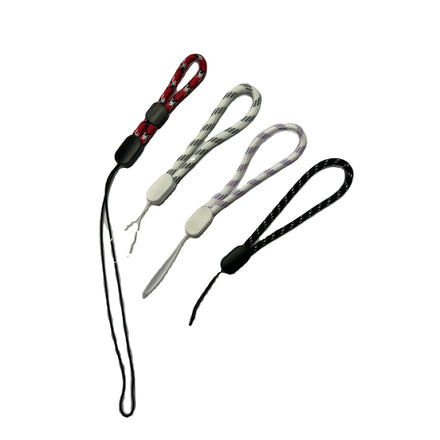 Custom Design Mini Wrist Finger Strap Lanyard Woven Anti-Theft Polyester Case for Mobile Phone USB Controller Fan