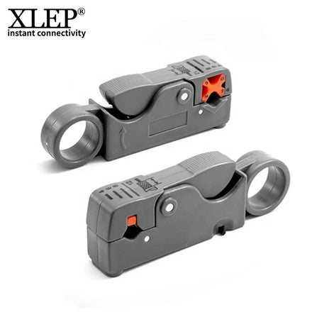 Network Coax Cable Wire BNC Stripper Plier Decrustation Tool for Stripping Crimping Plastic Handle Material OEM