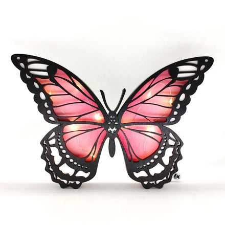 Easter Crafts Wooden Carved Butterflies Decorations for Home Decors Desktop Decoration Wooden Ornament