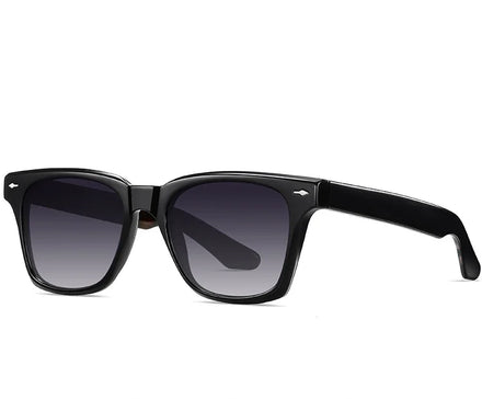 2024 Wholesale Ready Stock Hot Selling Nearsighted Sunglasses Customized Luxury Acetate Big Square Frame Sunglasses