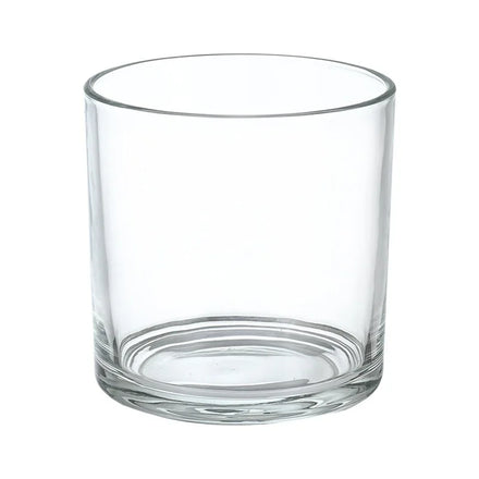 Wholesale Heat Resistant Recycled Transparent Glass Candle Jars & Candle Stand Custom Logo Handmade for Valentine's Day Bars