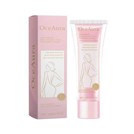 Private Label OceAura Nicotinamide Body Whitening Cream Even Skin Tone Brightening Face&Body Moisturizer