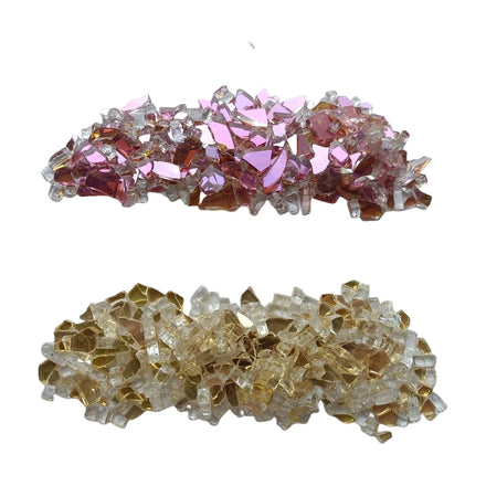 Wholesale Modern Fire Glass Reflective for Fire Pits & Fireplaces-High Temperature Resistant Customizable Colors & Sizes