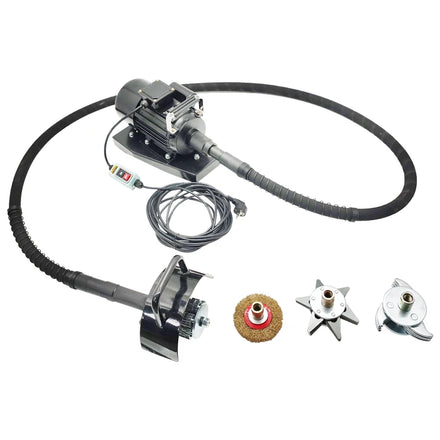 Electric Scaling Machine KC-50 HD Tool LG Brush Light Brush Wide Rusting Wire Wheel Brush Grind Stone IMPA 591217 Air Pump