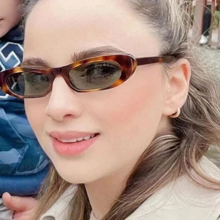 Twooo 18194 Cheap Custom Mini Frame Luxury UV400 Shades Sunglasses