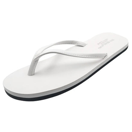 Unisex Summer Beach Style Flip-flops Slippers Custom Fashion Design with Solid Color Breathable Outdoor Sandals for Men Women
