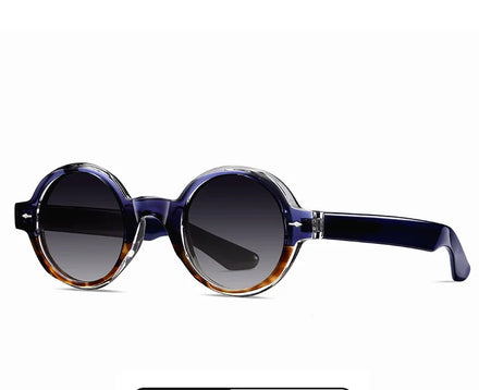 2024 Cheap Price in Stock Promotional Retro Sunglasses Round Women Bluelight Blocking Polarized Acetate Sunglasses