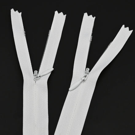 Wholesale Garment Zipper 3# Close End Colorful Invisible Nylon Tape Zipper for Dress