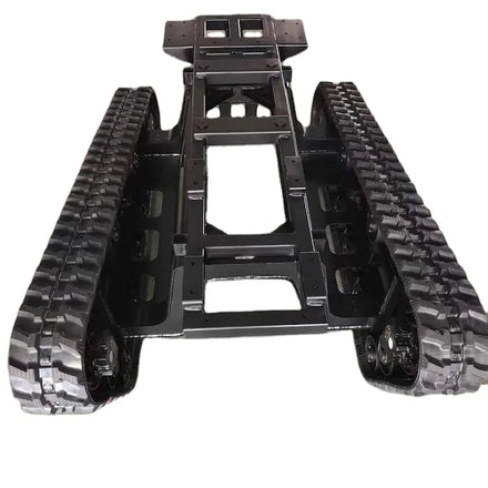 Undercarriage Track Rubber Crawler Loading Weight 50kgs/100KGS/800KG Rubber Tracked Chassis Undercarriage