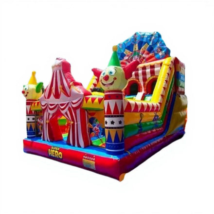 Customized Commercial Jumping Castle Jumper House Colorful Inflatable Combo Slide