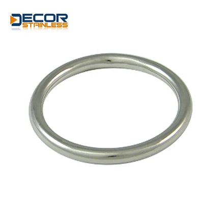 Wholesale 316/304 Customizable Stainless Steel Accessories Hardware Products Round Ring