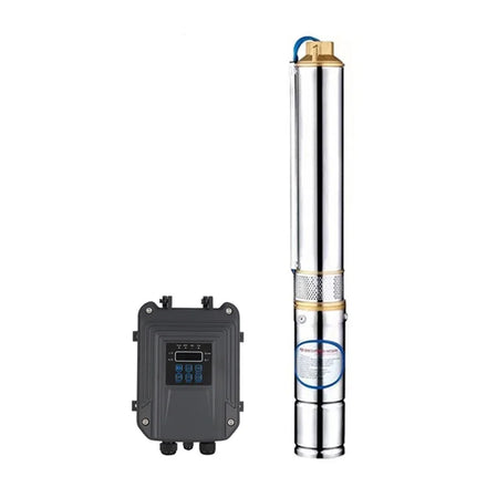 Hot Sale Low Voltage DC24V 1.5inch Solar Stainless Steel Multistage Copper Cable 3M Submersible Deep Well Low Pressure Pump
