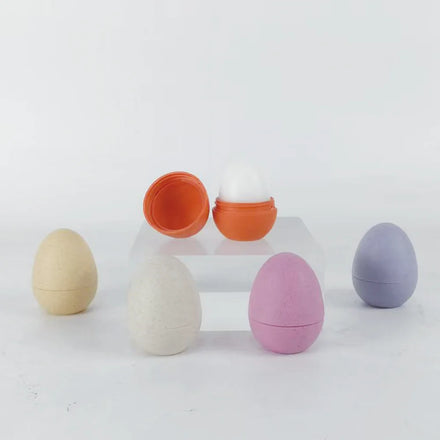 10ml Customize Simple Generous Fashion Reduce Lip Wrinkles Packaging Empty Egg Shape Containers Bottle for Face Cream Lotion