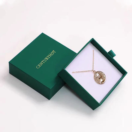 Custom Logo Personalized Jewelry Ring Boxes Drawer Paper Material with Sponge Lining Embossing Matt Lamination Gift Packaging