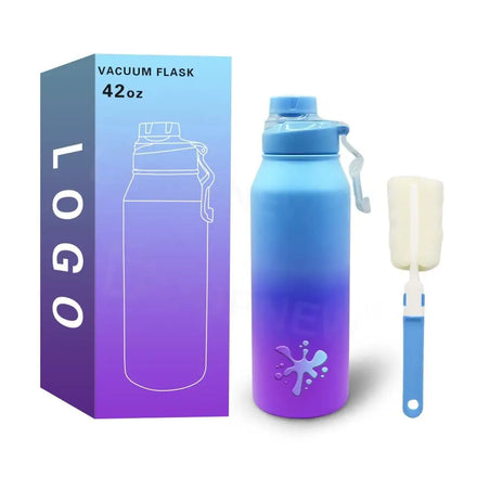 2024 Best Selling Bpa Free Drink Bottle Sport Bottles Custom Customized Color Sports Drink Bottle With Brush