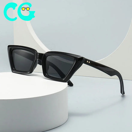 Eyewear Fashion Sunglasses Women Brand Sun Glasses Cat Eye Sunglasses Design Outdoor Glasses Women Black Sunglasses New